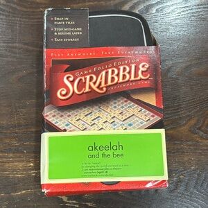 Scrabble Game Folio Travel Edition
